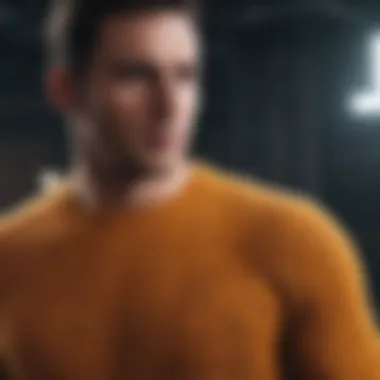 Craftsmanship Revealed: Quality Fabrics in Fashion A textured sweater emphasizing fabric choice and quality