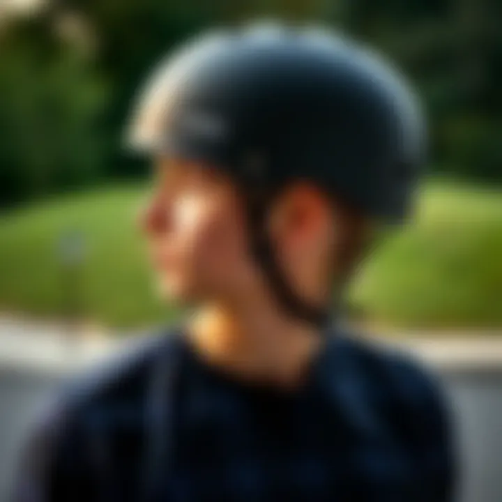 Fit and Comfort of Protec Classic Skate Helmet Different angles showcasing the fit and comfort of the Protec Classic Skate Helmet