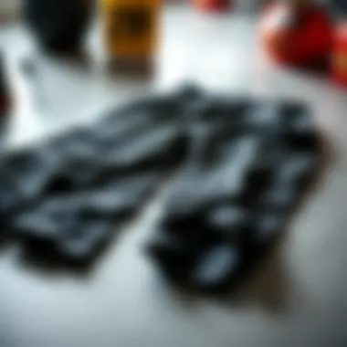 Best Practices for Maintaining Rep Pants Maintenance tips for rep pants laid out on a surface