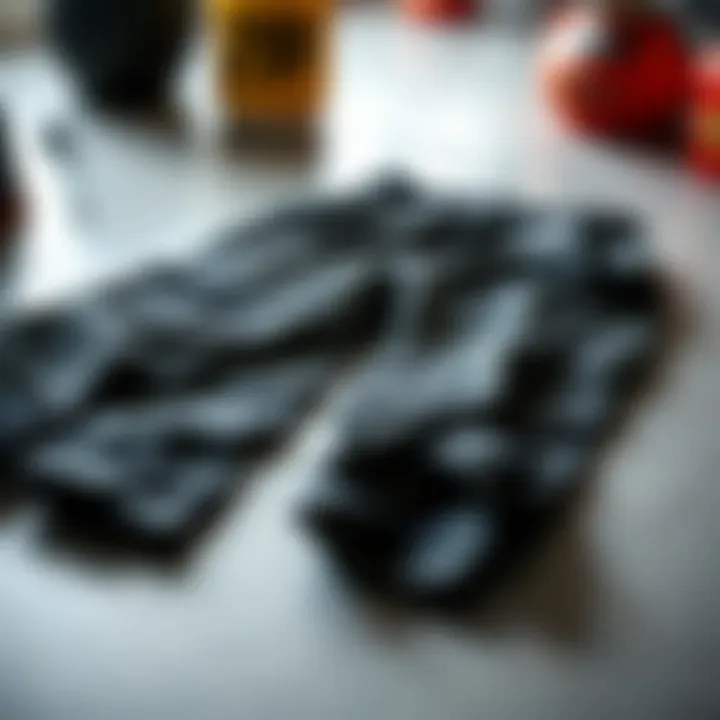 Best Practices for Maintaining Rep Pants Maintenance tips for rep pants laid out on a surface