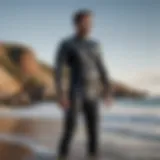 Rip Curl Peak Wetsuit showcasing its sleek design and craftsmanship