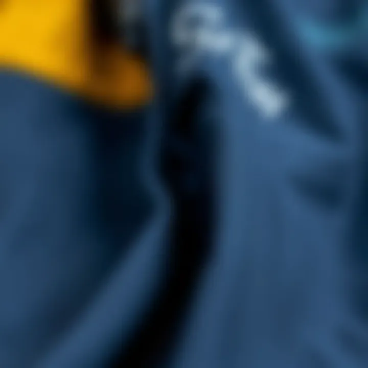 High-Quality Fabric in Salty Crew Products Close-up of high-quality fabric used in Salty Crew products