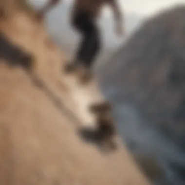 A skateboarder performing tricks on diverse terrain with the right equipment.