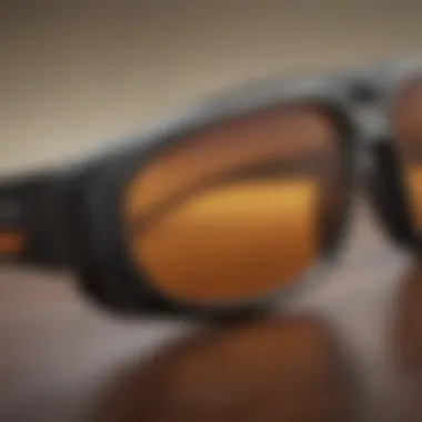 Precision Engineering: The Lens Technology of Smith Snare Close-up view of Smith Snare sunglasses highlighting their advanced lens technology