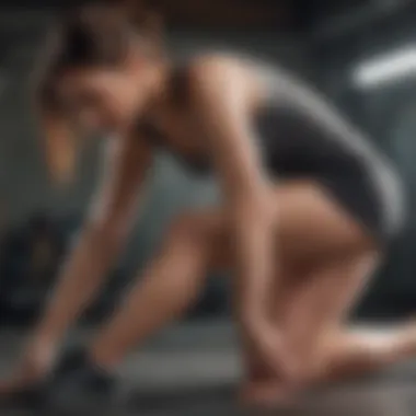 Infographic on risks associated with improper stretching