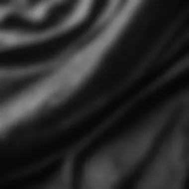 High-Tech Fabric and Features of Windbreaker Close-up of the fabric texture and high-tech features of a black and white windbreaker