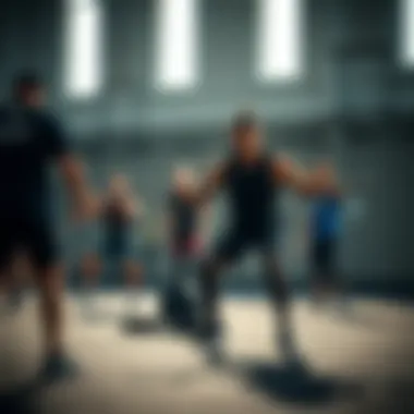 Group training session for enhanced performance