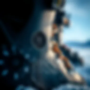 Materials That Enhance Snowboard Boot Performance Close-up of high-quality snowboard boot materials for durability