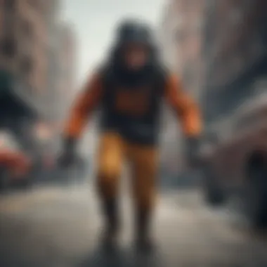 Dynamic Streetwear Styles in Extreme Sports Dynamic streetwear styles in action during extreme sports