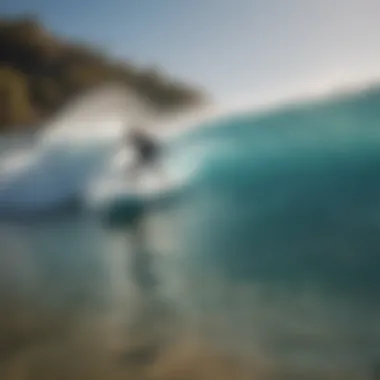 Thriving Surfing Community in Wave Pool Settings A vibrant surfing community enjoying a wave pool