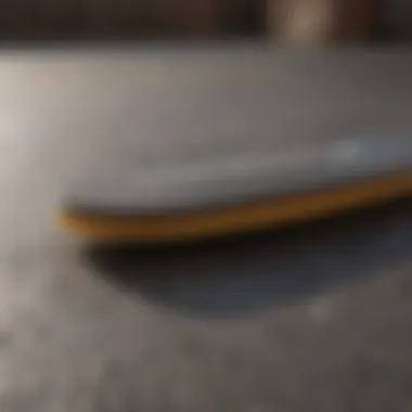 Shock Pad Thickness Comparison Comparison of various shock pad thicknesses on longboards