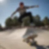 Jeff Grosso performing a trick at a skate park