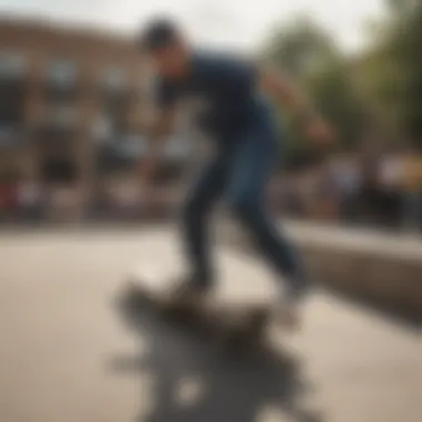 Historic Skateboarding Event Historic skateboarding event featuring Vans branding