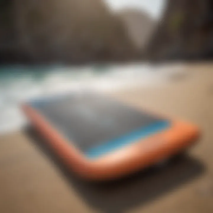 A colorful array of popular boogie board brands displayed together.