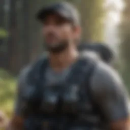 Durable fabric used in shoulder packs for extreme sports