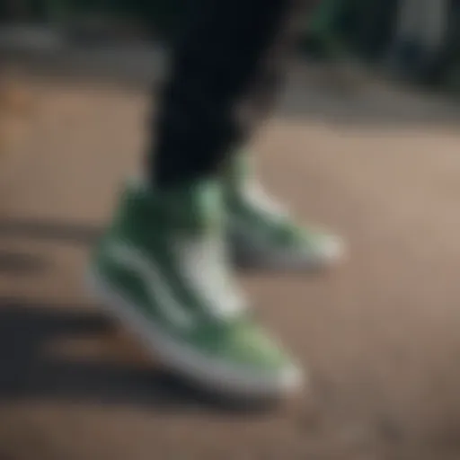 The Vans Sk8 Hi Green Suede: A Comprehensive Analysis Introduction