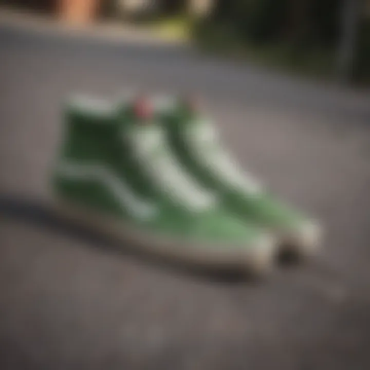 Notable The Vans Sk8 Hi Green Suede: A Comprehensive Analysis