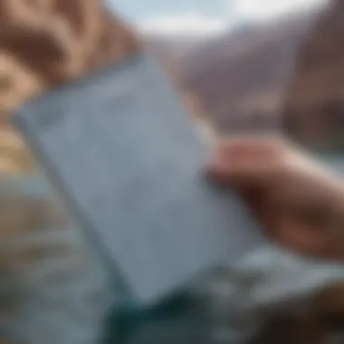 Structured Hydration A well-organized water intake schedule on a notepad