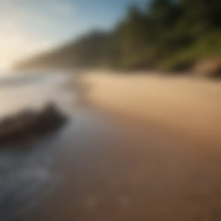 Unique coastal landscapes showcasing the natural beauty of Tiger Tail Beach