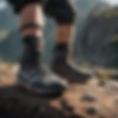 Extreme Sports Enthusiasts Wearing Ultra Range Exo MTE Group of extreme sports enthusiasts wearing Ultra Range Exo MTE shoes