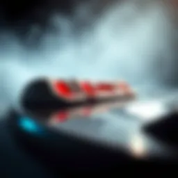 A close-up view of a champion slider showcasing its intricate design.