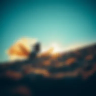 Dynamic Wind Patterns Dynamic wind patterns influencing extreme sports activities