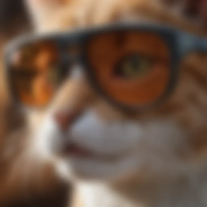 Materials used in advanced cat sunglasses