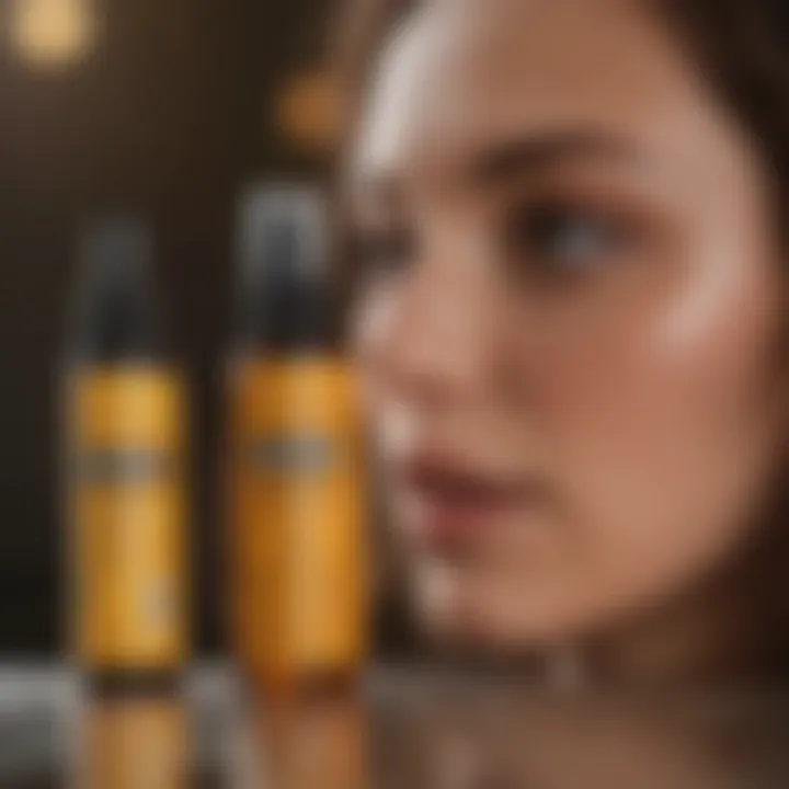 Comparison chart of various sun protection products including Sun Bum oil