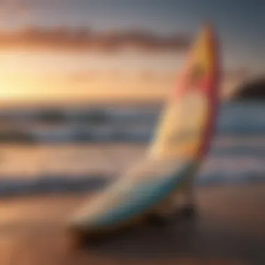 Surfboard Design Evolution Evolution of surfboard design over the years from classic to modern styles
