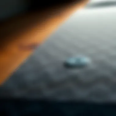 Close-up of Grip Tape on 8.5 Skateboard Close-up of grip tape on an 8.5 skateboard deck