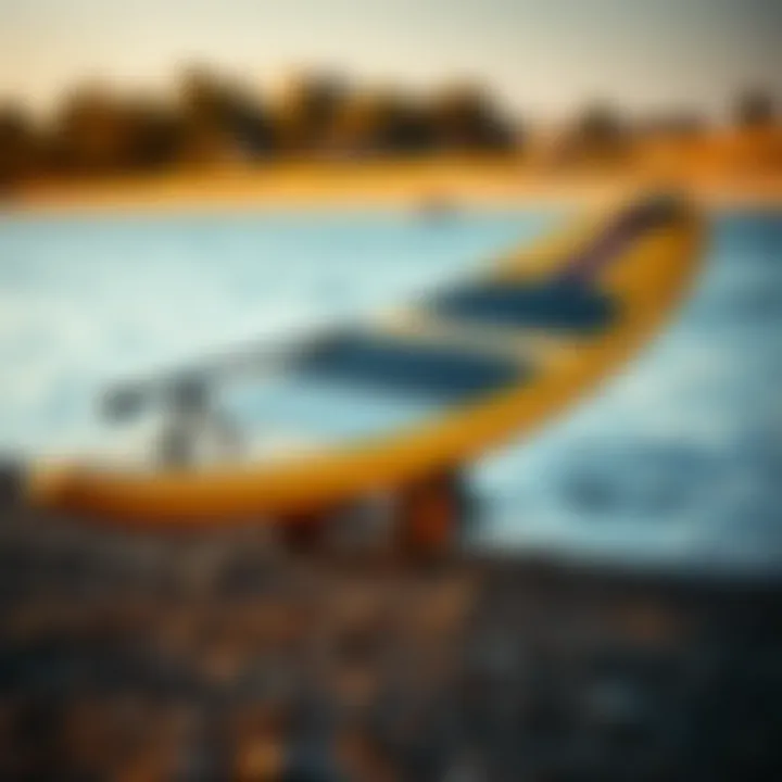 Transportation Ease of Inflatable Paddle Boards Carrying an inflatable paddle board