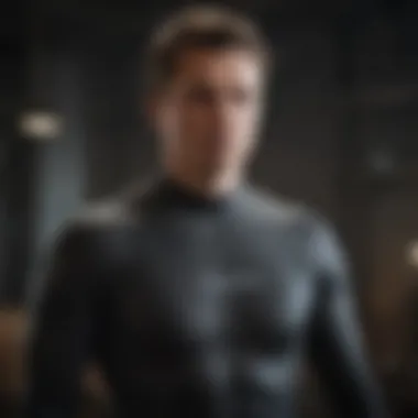 An image showing proper wetsuit fitting techniques for maximum insulation.