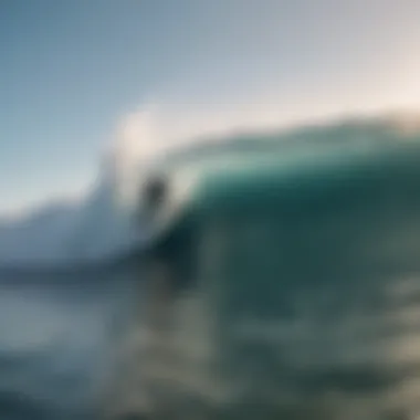 Surfing with Perfect Winds Surfing under optimal wind conditions
