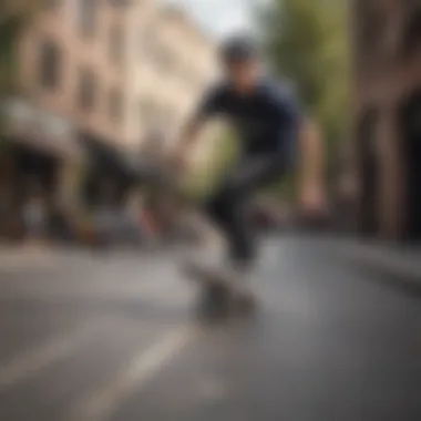 Participants engaging in skateboarding at Vans City Creek