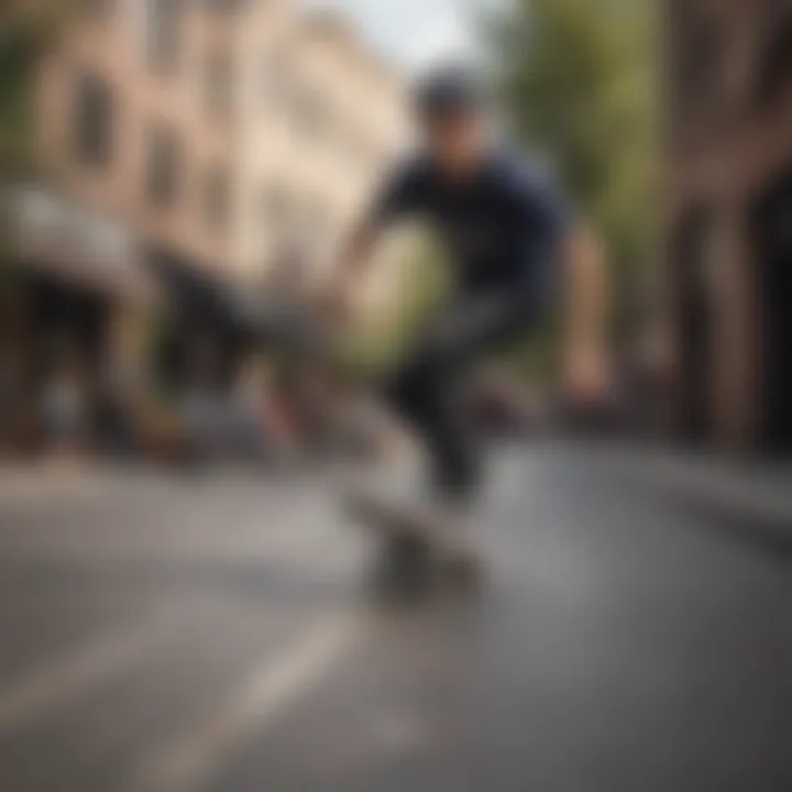 Participants engaging in skateboarding at Vans City Creek