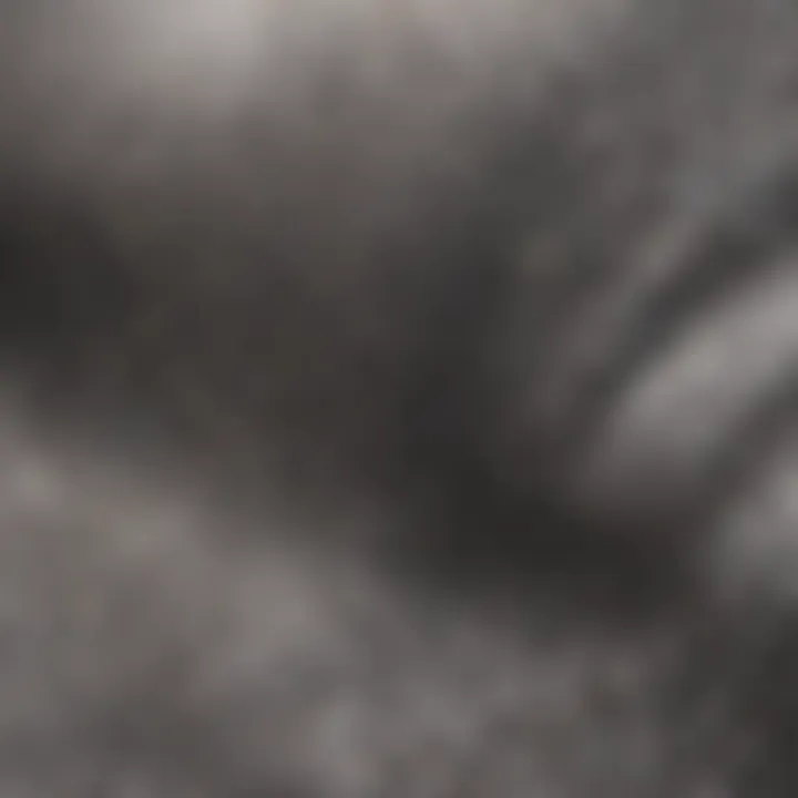 Close-up of innovative fabric used in Vans clothing