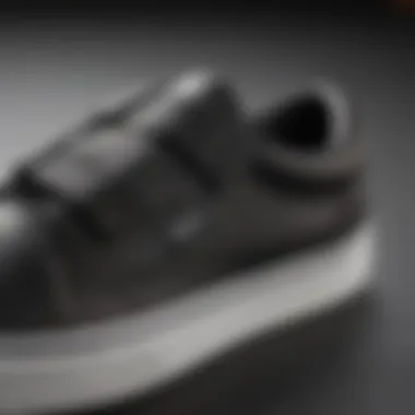 Close-up of Velcro strap feature