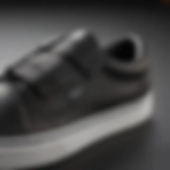Close-up of Velcro strap feature