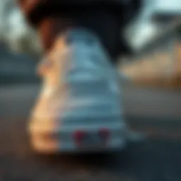 Vans shoe codes displayed on a stylish sneaker