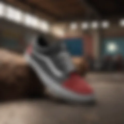 Showcasing a variety of Vans shoe models