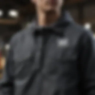 Versatile Design of the Vans Work Jacket Vans Work Jacket showcasing its versatile design