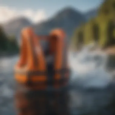 Advantages of Water Activated Inflatable Life Vests Infographic showing advantages of using inflatable life vests.