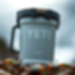 Yeti Rambler Jr 12 oz showcasing its rugged design