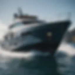 Sleek exterior design of a Zenith yacht showcasing luxury craftsmanship