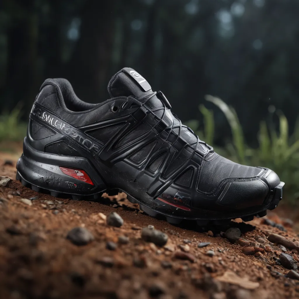 Sports Socks Salomon Speedcross Crew Black main image 1